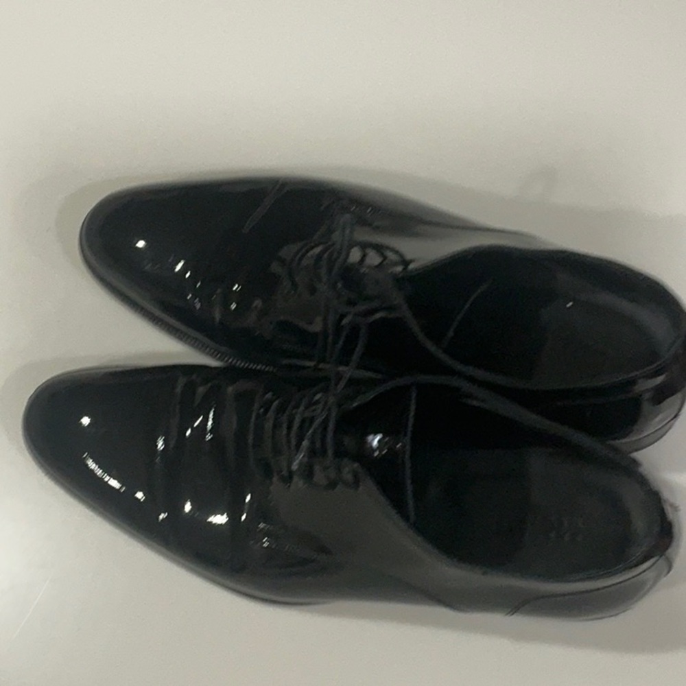 Barneys New York Black Leather Shoes